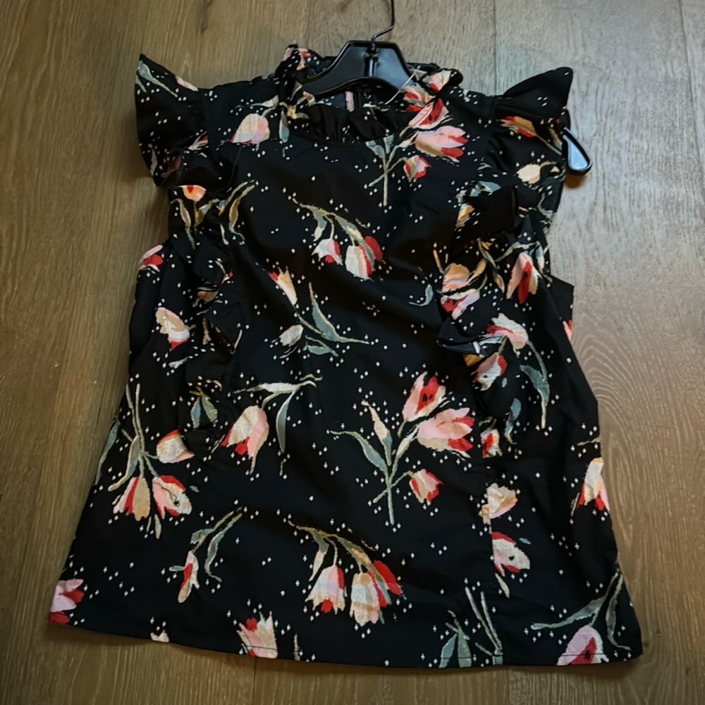 Brand New Rebecca Taylor Ikat pop top. Size 4. Never worn
